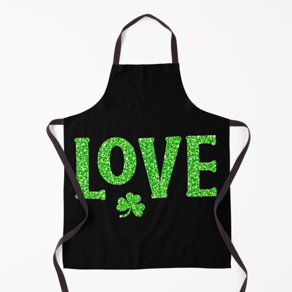 Item preview, Copy of Glitter Shamrock LOVE – St. Patrick’s Day Lucky Clover designed and sold by svarupa.