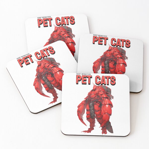 Item preview, Hunt Monsters, Pet Cats(Red) designed and sold by Lilmoo31.