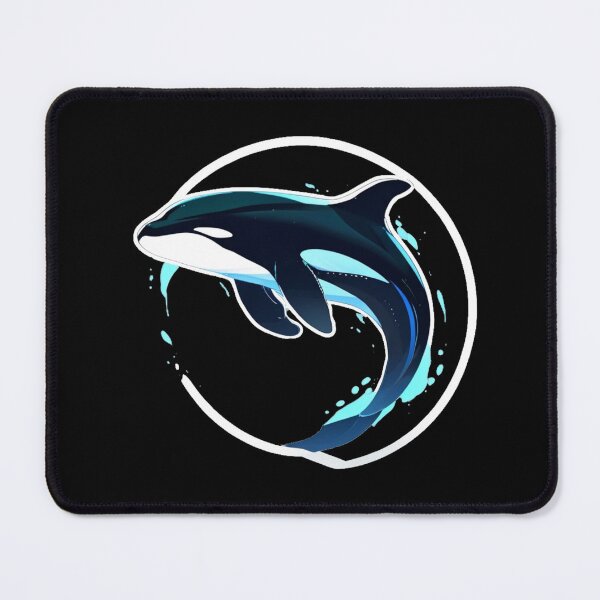 Item preview, Majestic Orca Whale | Minimalist Ocean Wildlife Art designed and sold by Wildtastic .