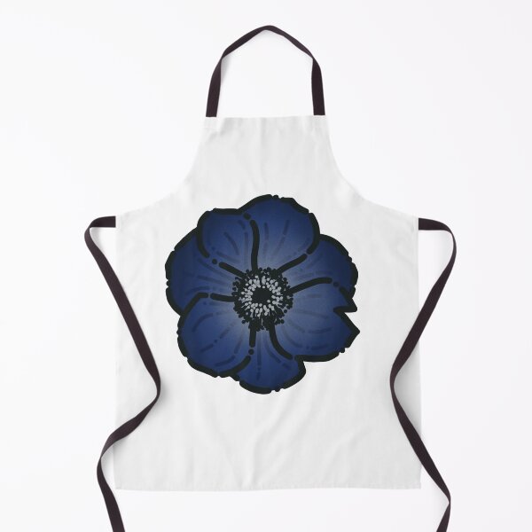 Item preview, Dark Blue Flower Simple Drawing designed and sold by AveryZi.