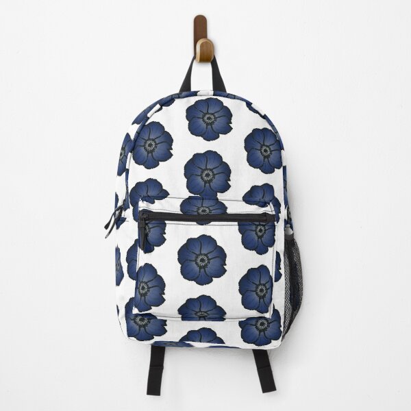 Item preview, Dark Blue Flower Simple Drawing designed and sold by AveryZi.