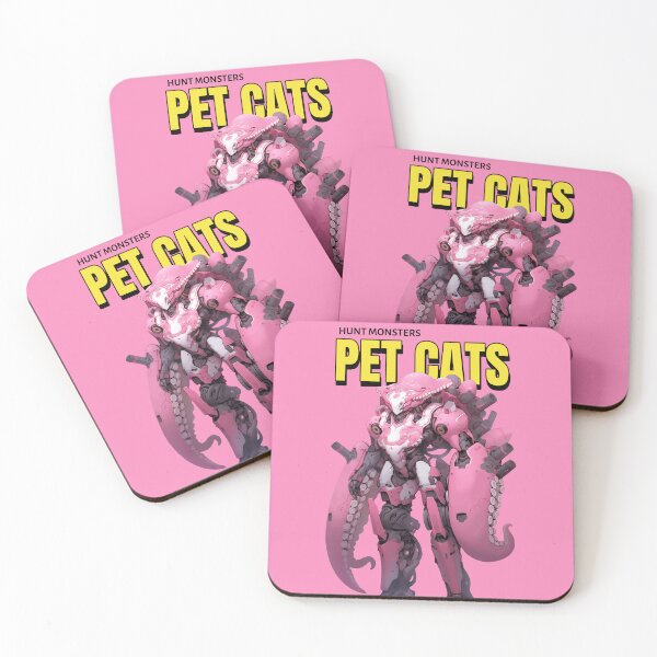 Item preview, Hunt Monsters, Pet Cats(Pink) designed and sold by Lilmoo31.