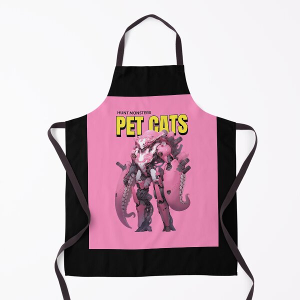 Artikelvorschau, Monster jagen, Katzen streicheln (Pink) entworfen und verkauft von Lilmoo31.