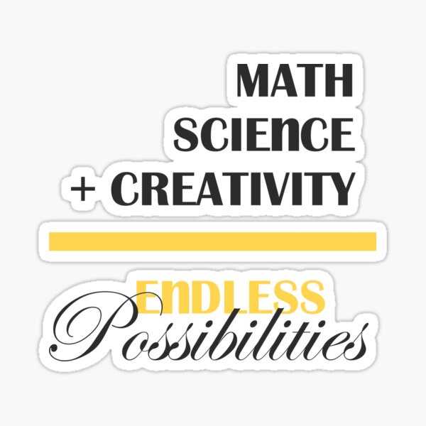 Item preview, STEM + Creativity = Endless Possibilities designed and sold by Gawii.