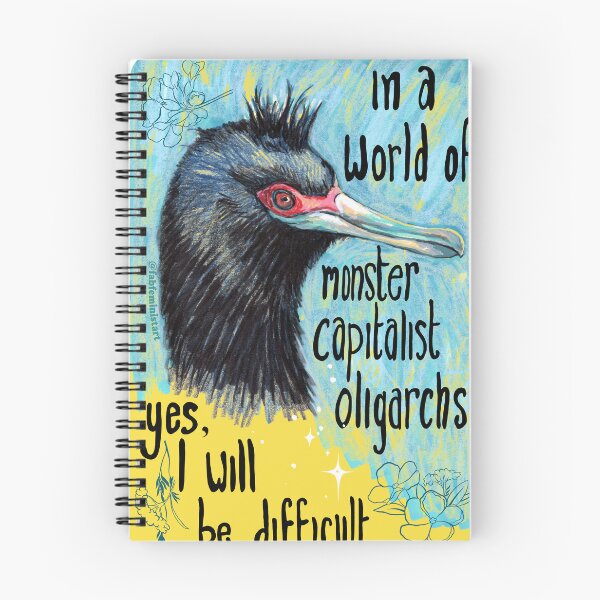Item preview, In a world of monster capitalist oligarchs, yes, I will be difficult designed and sold by fabfeminist.
