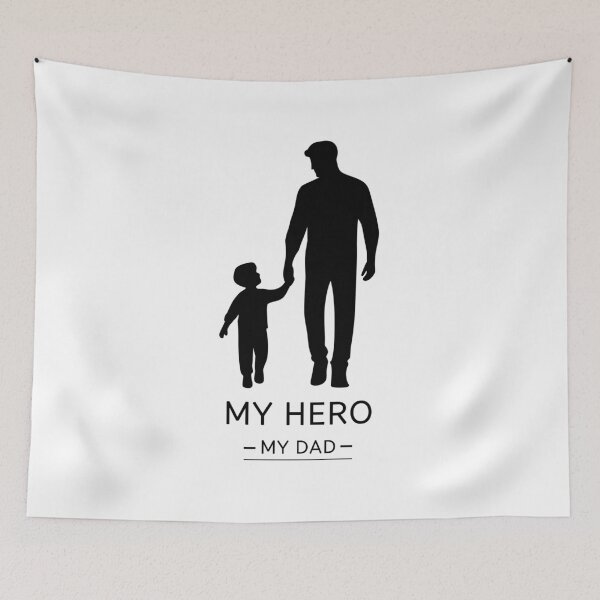 Item preview, My Hero, My Dad - English version designed and sold by kstheladesigns.