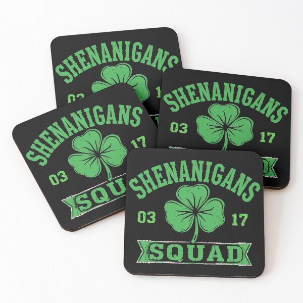 Item preview, Shenanigans Squad – Funny Irish St. Patrick’s Day Team  designed and sold by svarupa.