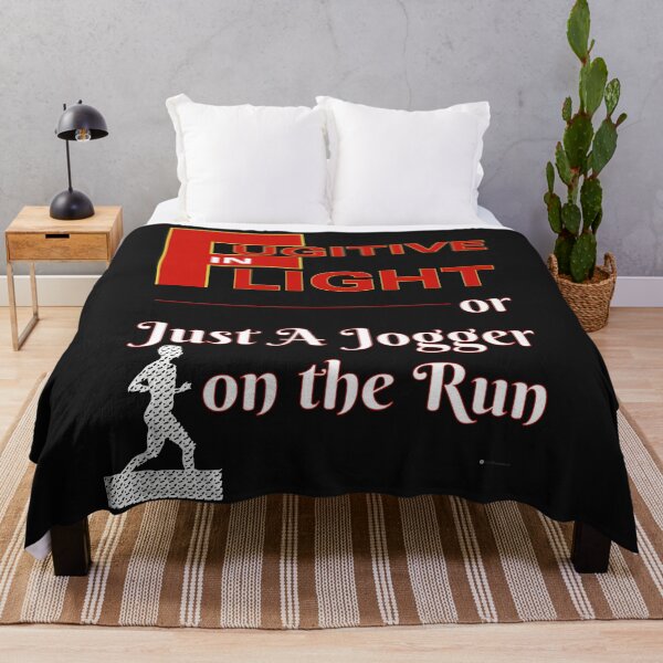 Item preview, Fugitive in Flight or Just A Jogger designed and sold by kristalcurt.