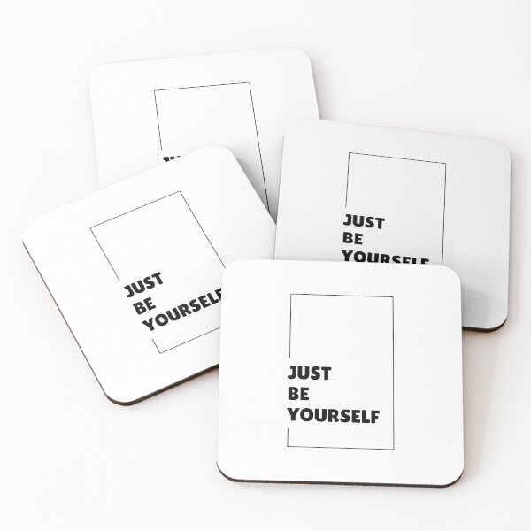 Item preview, Just Be Yourself – Minimalist Motivational Quote designed and sold by Radgraphic.