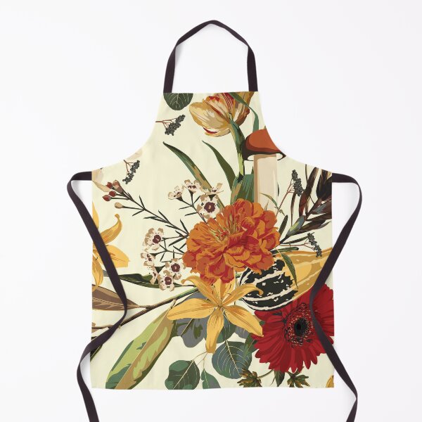 Item preview, Autumn flowers, herbs and mushrooms seamless pattern. designed and sold by MatyKotiv.