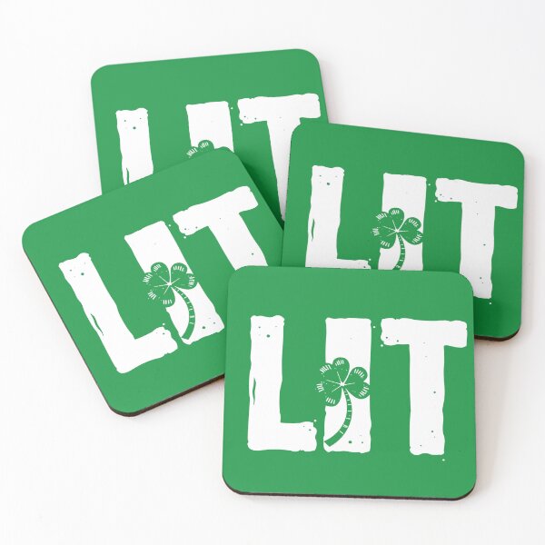 Item preview, LIT – Funny St. Patrick’s Day Shamrock Drinking designed and sold by svarupa.