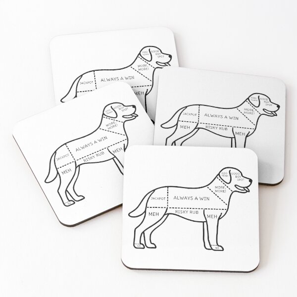 Item preview, Dog Petting Chart designed and sold by TSQ.