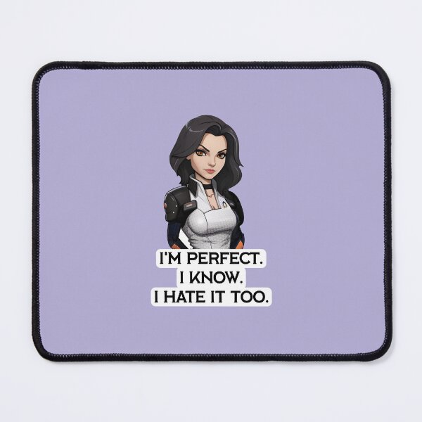 Item preview, Perfection is ME - Women of Mass Effect designed and sold by SlightlyUnreal.