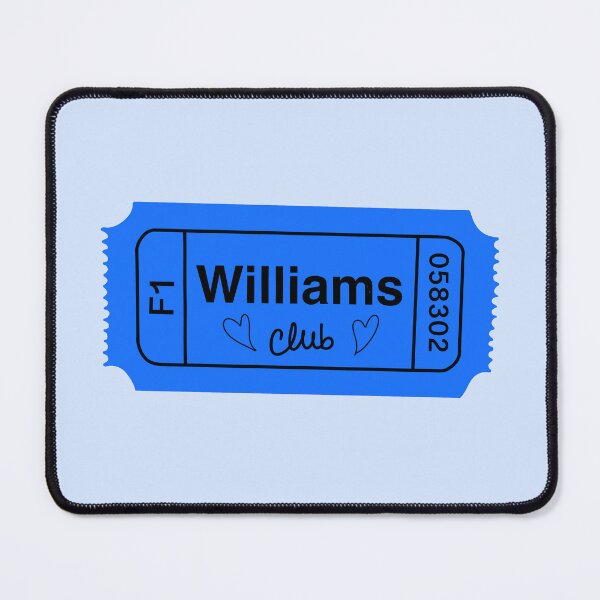Item preview, Williams club ticket designed and sold by SOFTIA.