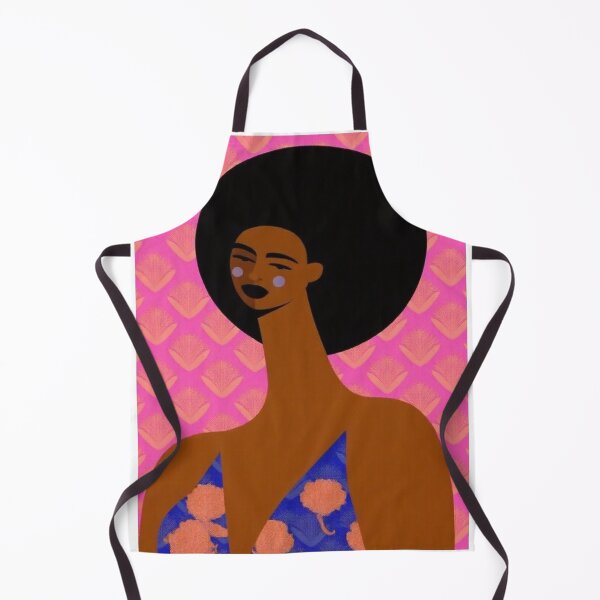Item preview, Afro woman Boho style art work designed and sold by Arctic frame studio.