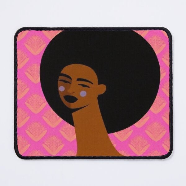 Item preview, Afro woman Boho style art work  designed and sold by Arctic frame studio.
