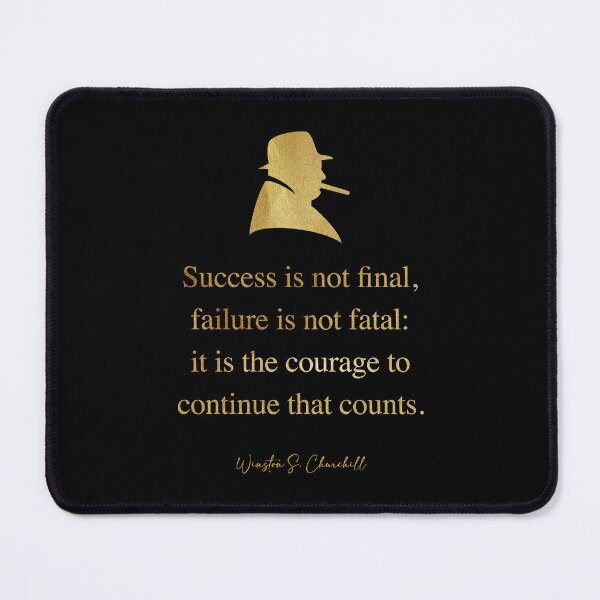 Item preview, Winston Churchill (black) designed and sold by Nikita Abakumov.
