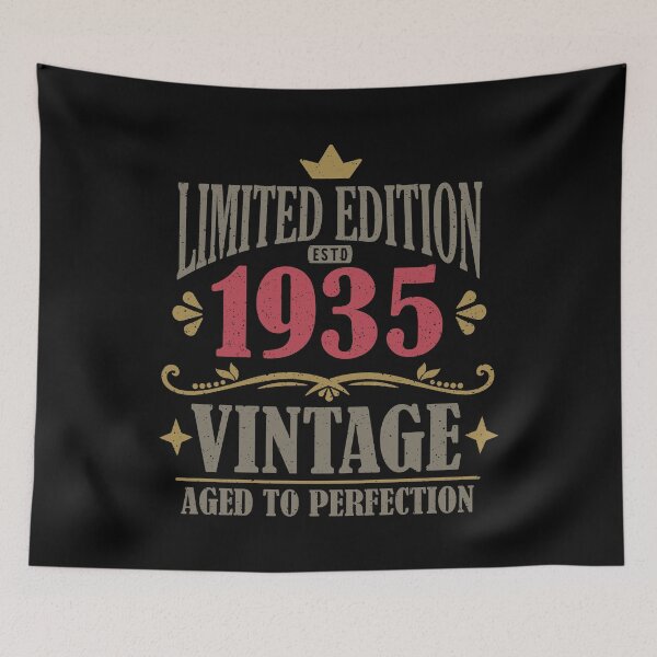 Item preview, 90th Birthday 90 Years Limited Edition Since 1935 For Him designed and sold by eclecTEEq.