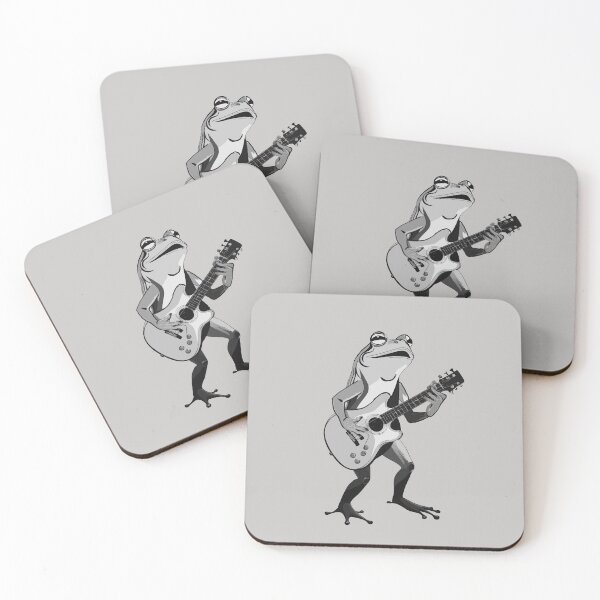 Item preview, Frog Playing Guitar designed and sold by After De Moment.