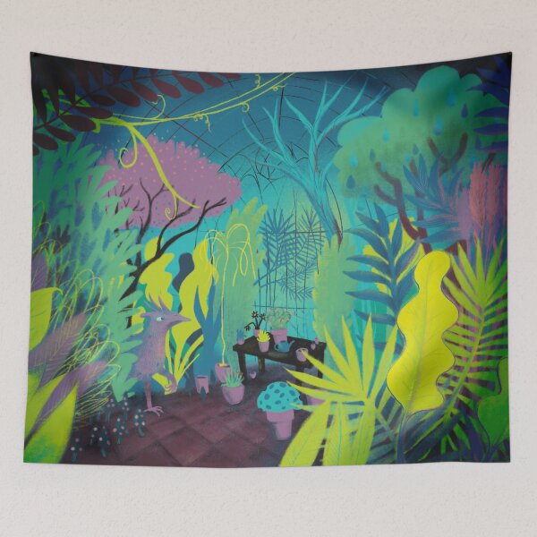 Item preview, In the lush greenhouse designed and sold by Hélène Ducrocq.