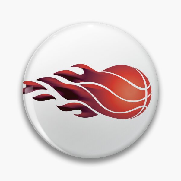 Item preview, A blazing basketball engulfed in flames, symbolizing hot speed, power, and intense gameplay. heat b-ball graphic designed and sold by mirrorimages.