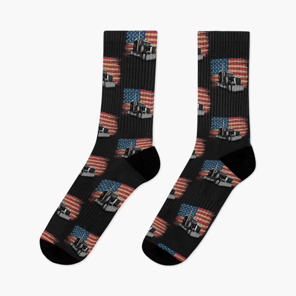 Item preview, Trucker American Flag USA Drivers designed and sold by tamdevo1.