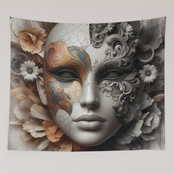 Item preview, Mask designed and sold by Vibranta Studio.