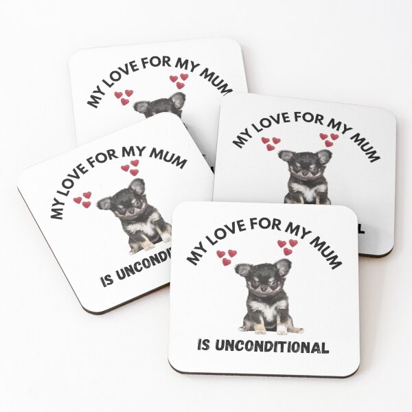 Aperçu de l'œuvre Chiot Chihuahua - Amour de chiot, Chiens créée et vendue par MasonsTshirts.