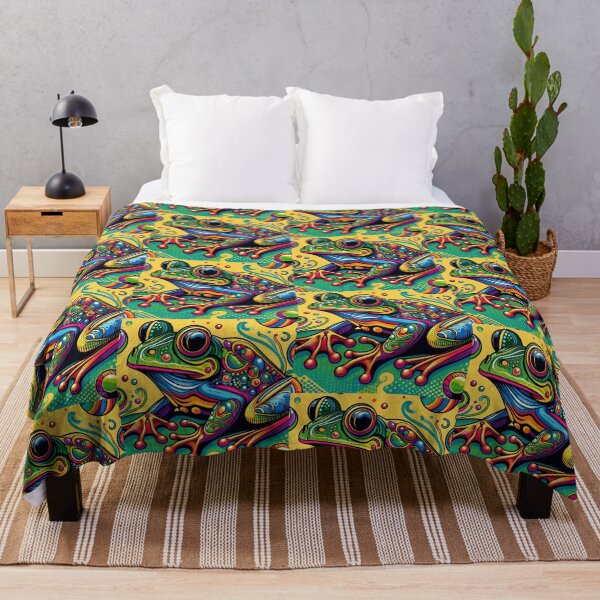 Item preview, Pop Art Decorative Frog designed and sold by Dogandesighn.