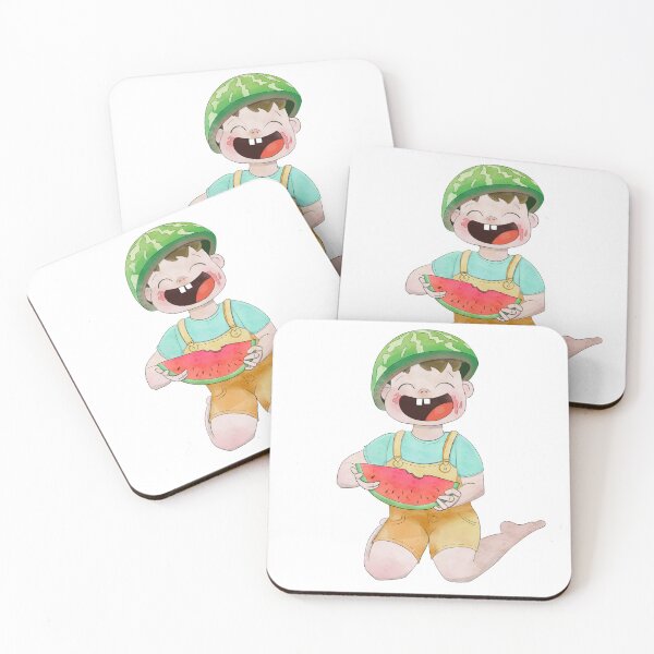 Item preview, child with watermelon designed and sold by Kittykannibal.