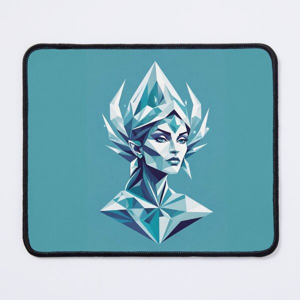 Item preview, Elf Crystal Queen in shades of blue designed and sold by SimoesArtistry.