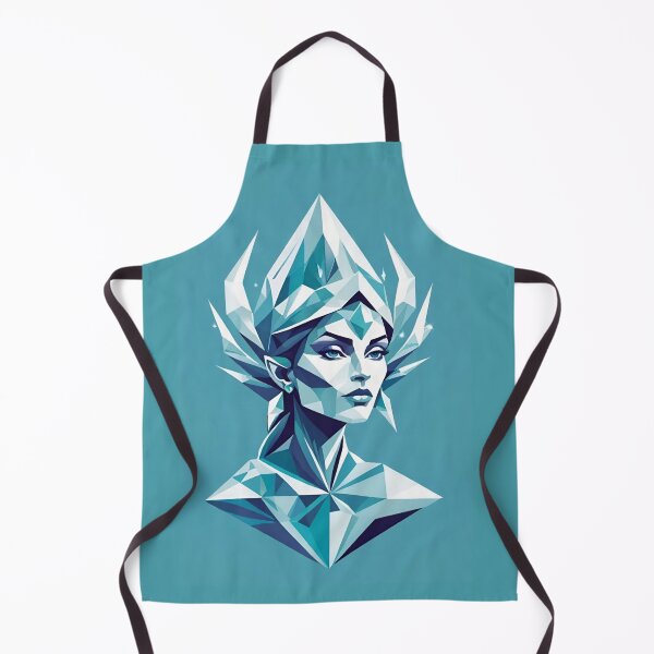 Item preview, Elf Crystal Queen in shades of blue designed and sold by SimoesArtistry.