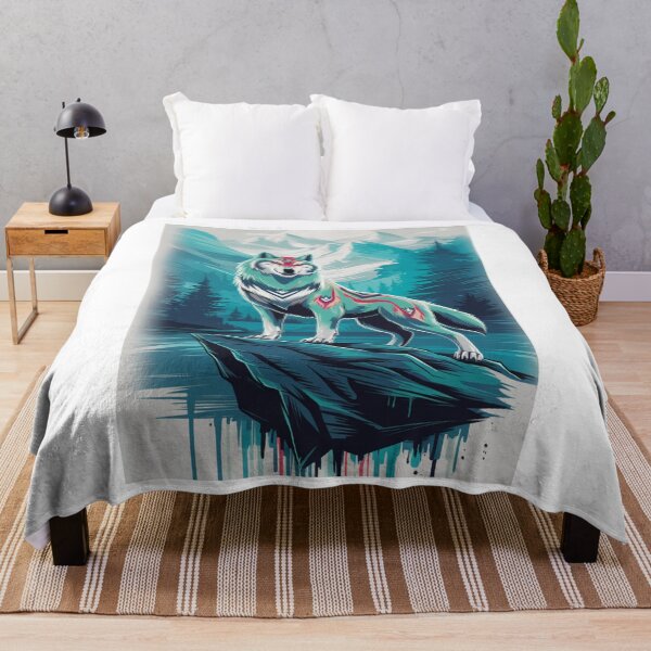 Item preview, Wildlife Art Print | Neon Wolf Design for Modern Decor designed and sold by joanwatson45.