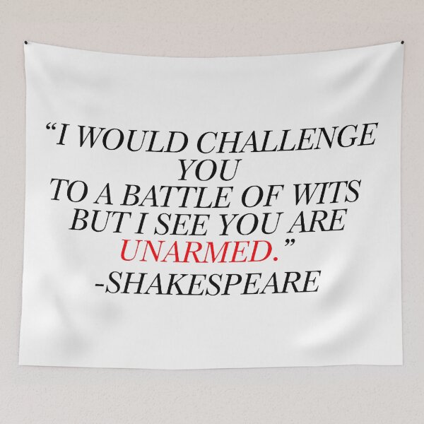 Item preview, Battle Of Wits designed and sold by Angry Swan Designs.