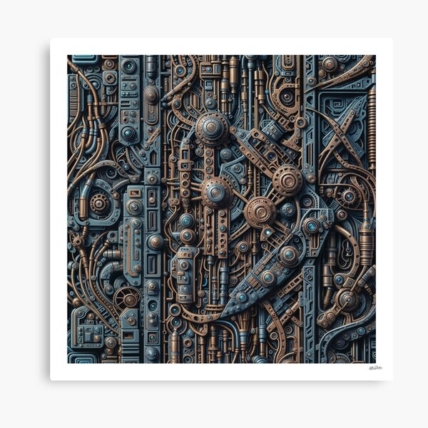 Aperçu de l'œuvre Steampunk 2 créée et vendue par olivier duchossoir.