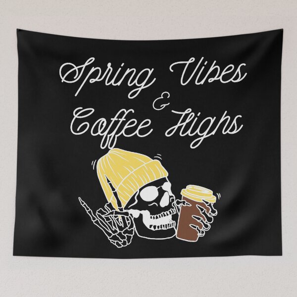 Item preview, Spring Vibes and Coffee Highs designed and sold by Nikki Krishna.