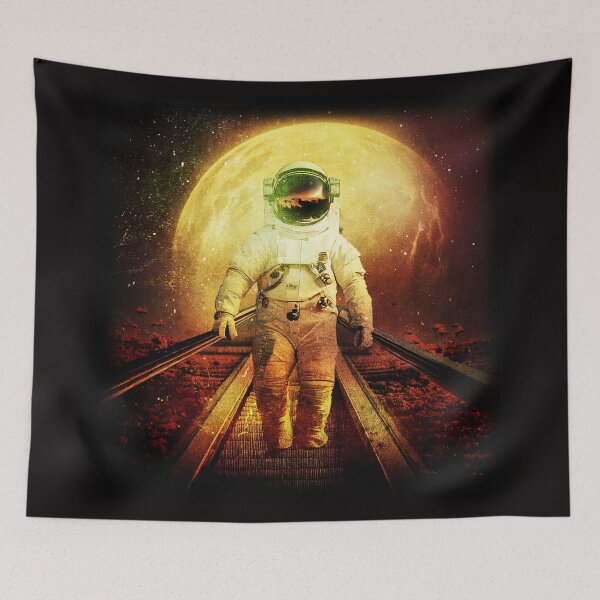 Item preview, ASTRONAUT ON AN ESCALATOR designed and sold by Clifford Hayes.