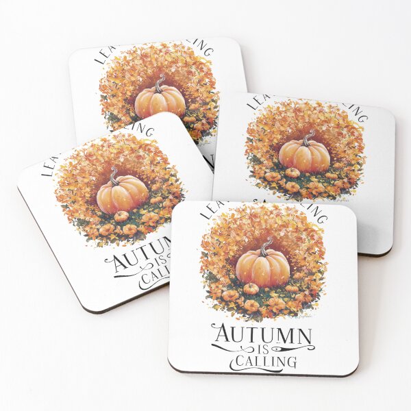 Item preview, Vibrant Autumn Leaves Falling - Golden Fall Foliage Art Print | Cozy Autumn Design for Home Decor designed and sold by joanwatson45.