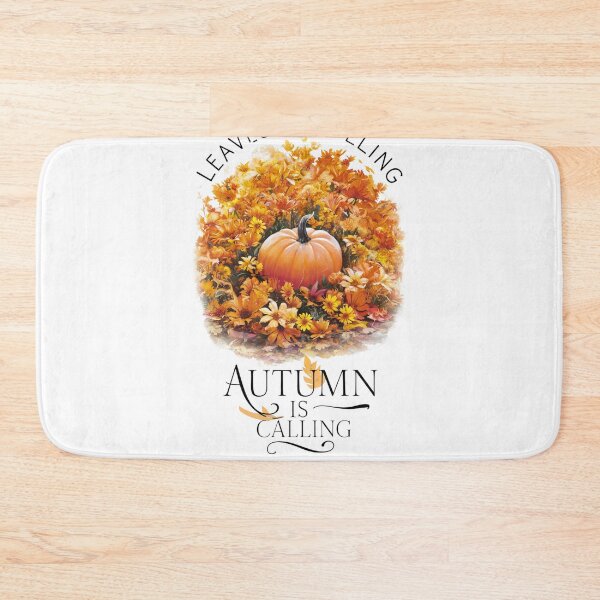 Item preview, Autumn Leaves Falling - Golden Fall Foliage Art Print | Cozy Autumn Design for Home Decor designed and sold by joanwatson45.