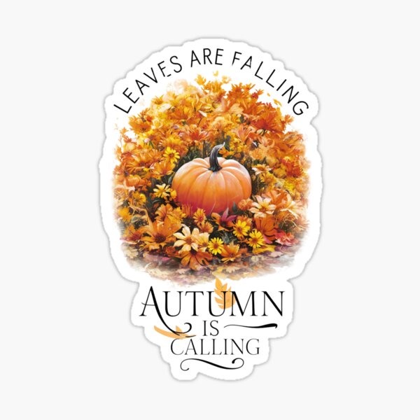 Item preview, Autumn Leaves Falling - Golden Fall Foliage Art Print | Cozy Autumn Design for Home Decor designed and sold by joanwatson45.