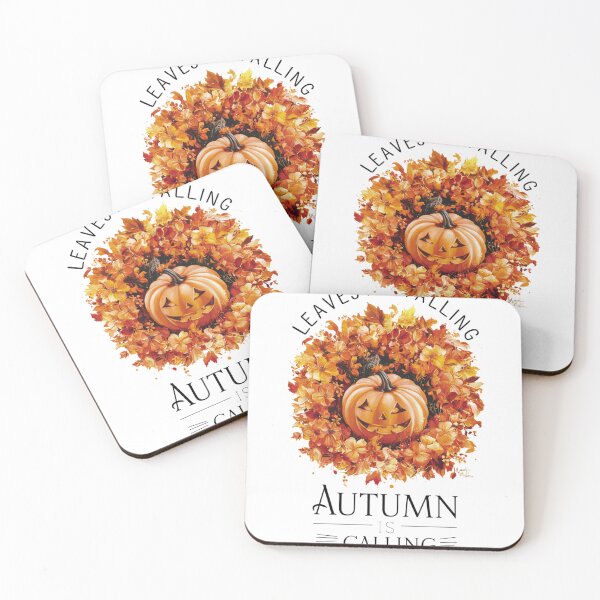 Item preview, Leaves Falling - Golden Fall Foliage Art Print | Cozy Autumn Design for Home Decor designed and sold by joanwatson45.