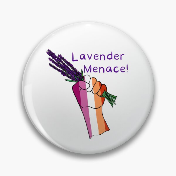 Item preview, Lavender Menace - Lesbian  designed and sold by Ali Laura.