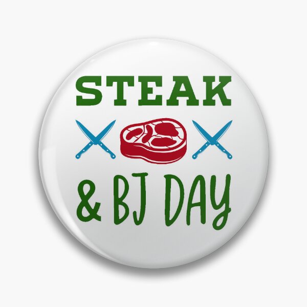Item preview, Steak and BJ Day designed and sold by Angry Swan Designs.