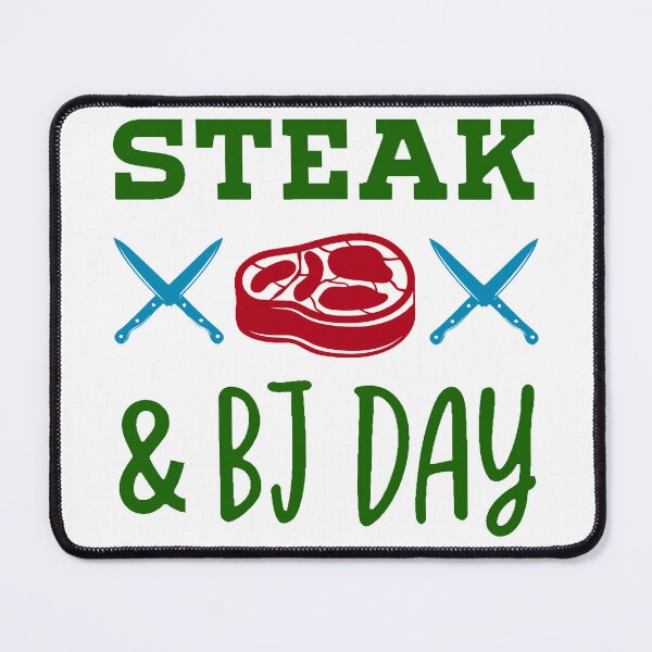 Item preview, Steak and BJ Day designed and sold by Angry Swan Designs.