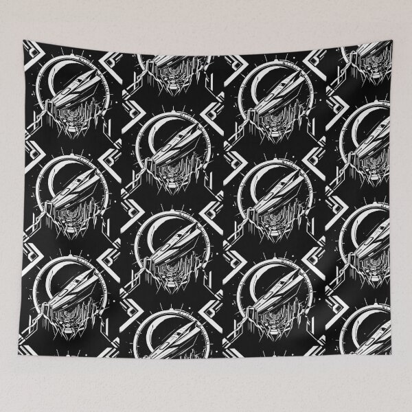 Item preview, Landscapes Art Space Exploration Visions Black White designed and sold by ART ATTACK ZONE.