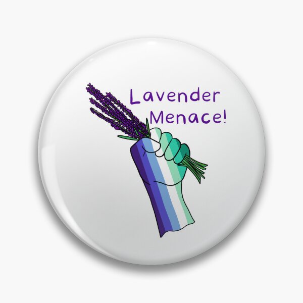 Item preview, Lavender Menace - Gay designed and sold by Ali Laura.