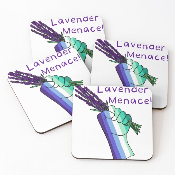 Item preview, Lavender Menace - Gay designed and sold by Ali Laura.
