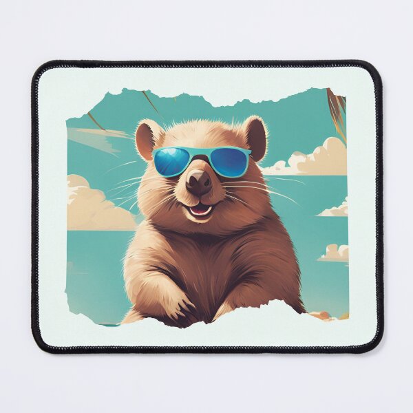 Item preview, Wombat Wearing Sunglasses AI designed and sold by Fanverse Merchandise.