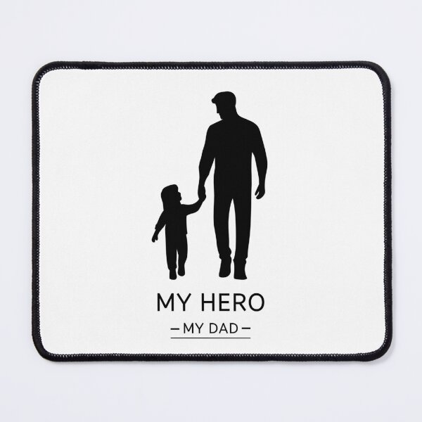 Item preview, My Hero, My Dad - English version (girl) designed and sold by kstheladesigns.