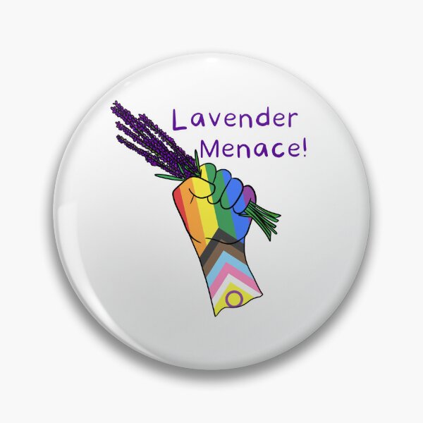 Item preview, Lavender Menace - Progress Pride designed and sold by Ali Laura.
